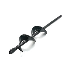 Garden Auger Spiral Drill Bit Flower Planter Bulb Shaft Twist Drill Auger Yard Garden Bedding Plant Hole Digger Loose soil Tool