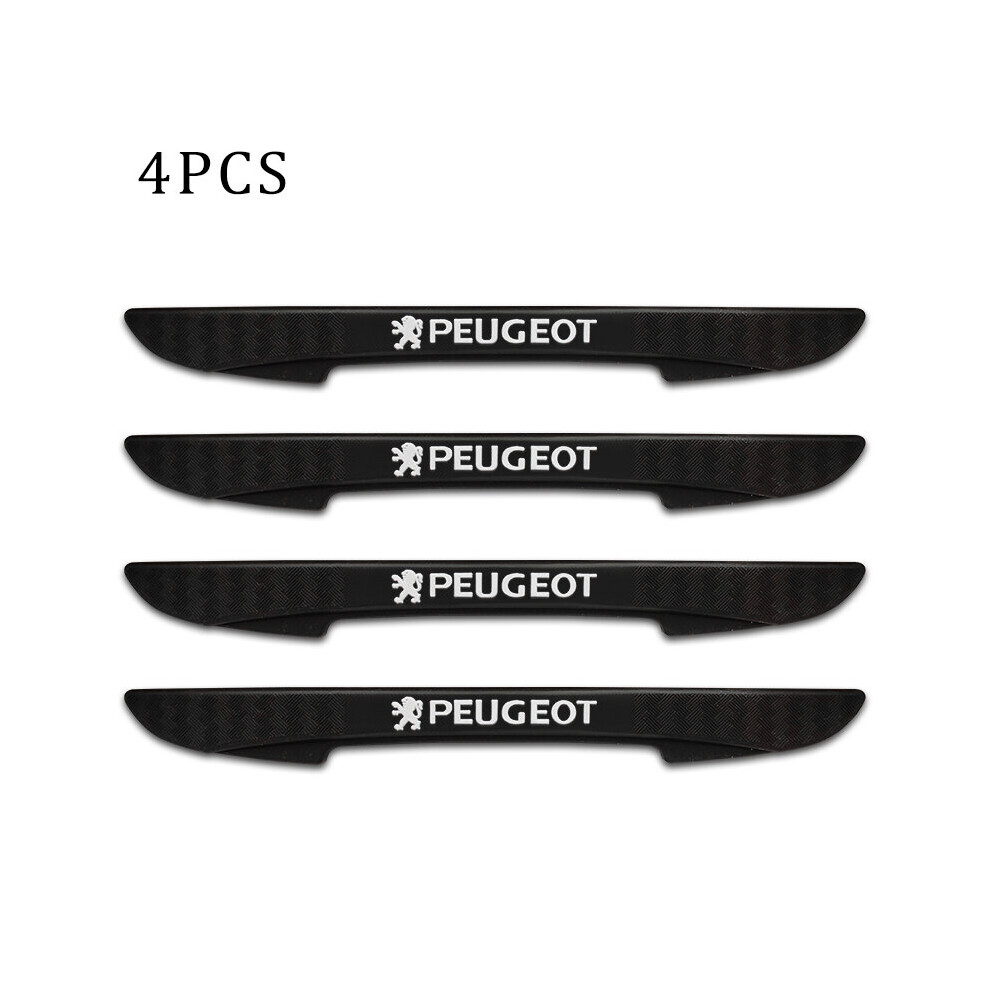 Car Crash Bar Door Edge Corner Bumper Guards Buffer Trim Molding Protection Stickers For Peugeot 308 307 206 3008 Accessories