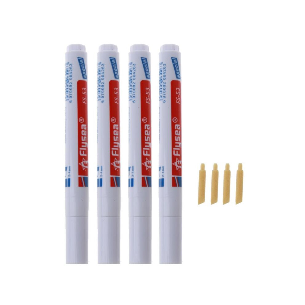 4Pcs Tile Grout Pen White Grout Renew Repair Marker With Replacement Nib Tips 5063131274141