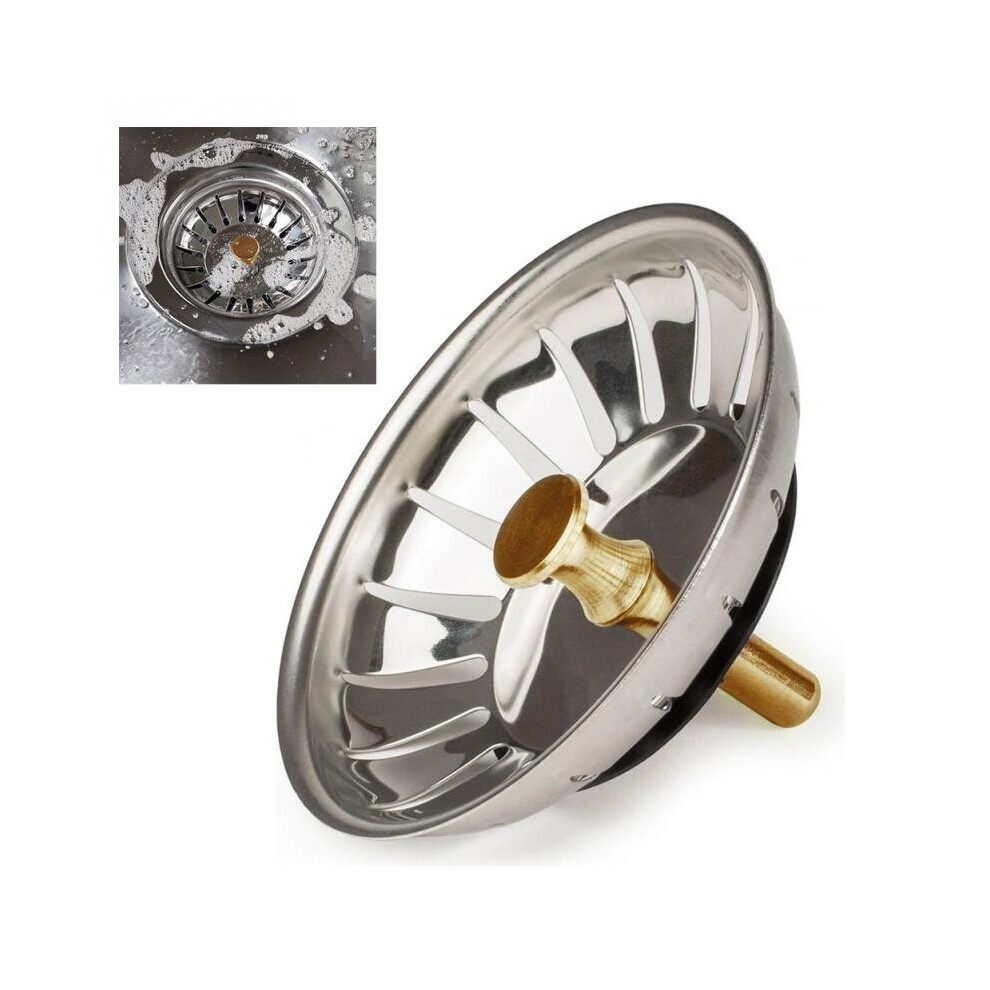 Household Kitchen Sink Filter Shower Drain Hair Catcher Stopper Bathroom Floor Drain Cover Universal Anti-Clogging Sink Strainer 5063131305975