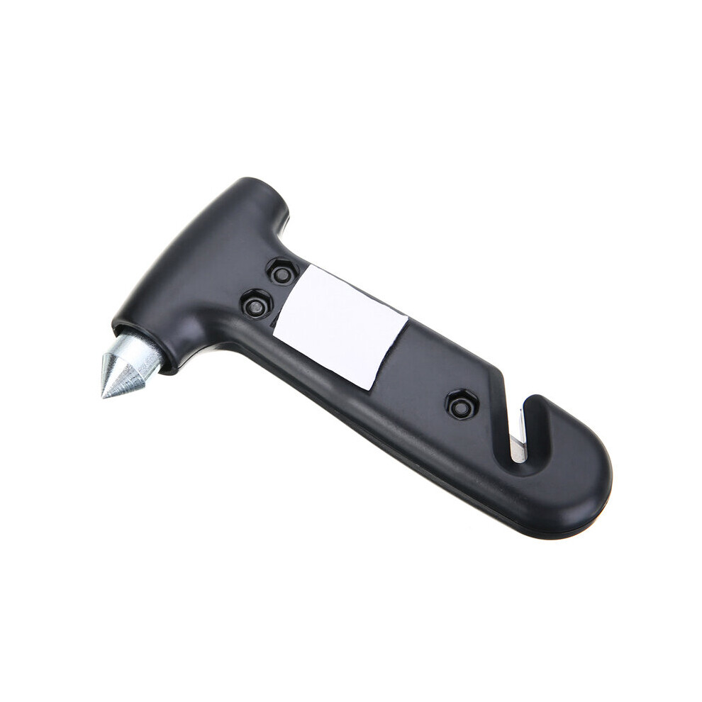 Emergency Car Safety Hammer Car Window Glass Breaker Emergency Seat Belt Cutter For Car Rescue Tool Black 5063131277548