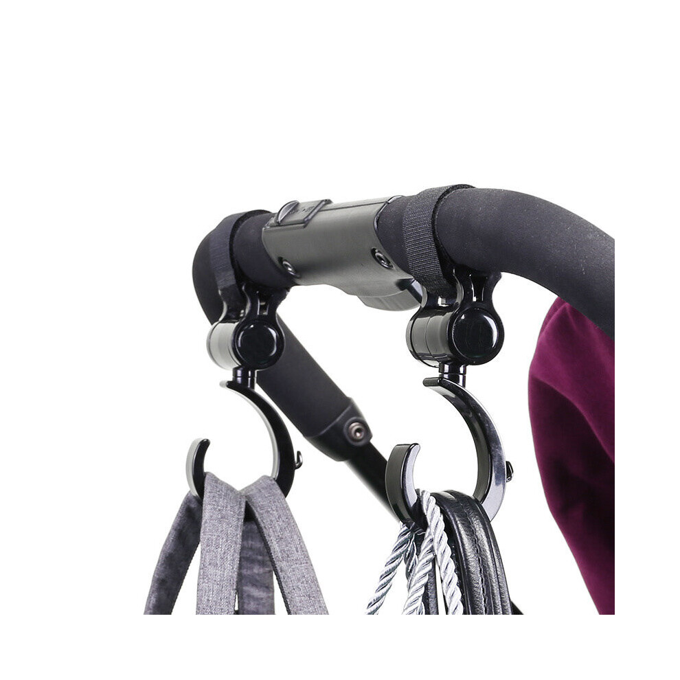 2Pcs Baby Stroller Hook Multi Purpose Pram Hook Baby Stroller Accessories Shopping Prop Hanger Baby Bag Shopping Pram Hook Wejoy