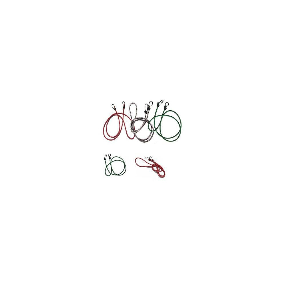 1Pcs Pack 1.5M Heavy Duty Elastic Bungee Shock Cord Strap Stretch Plastic Hook Car Luggage Tent Kayak Boat Canoe Bikes Rope Tie 5063131257397