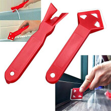 2Pcs Silicone Remover Sealant Smooth Scraper Caulk Finisher Grout Kit Tools Floor Mould Removal Hand Tools Set Accessories