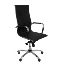 257DBNE armchair Madroño similpiel black PIQUERAS Y CRESPO
