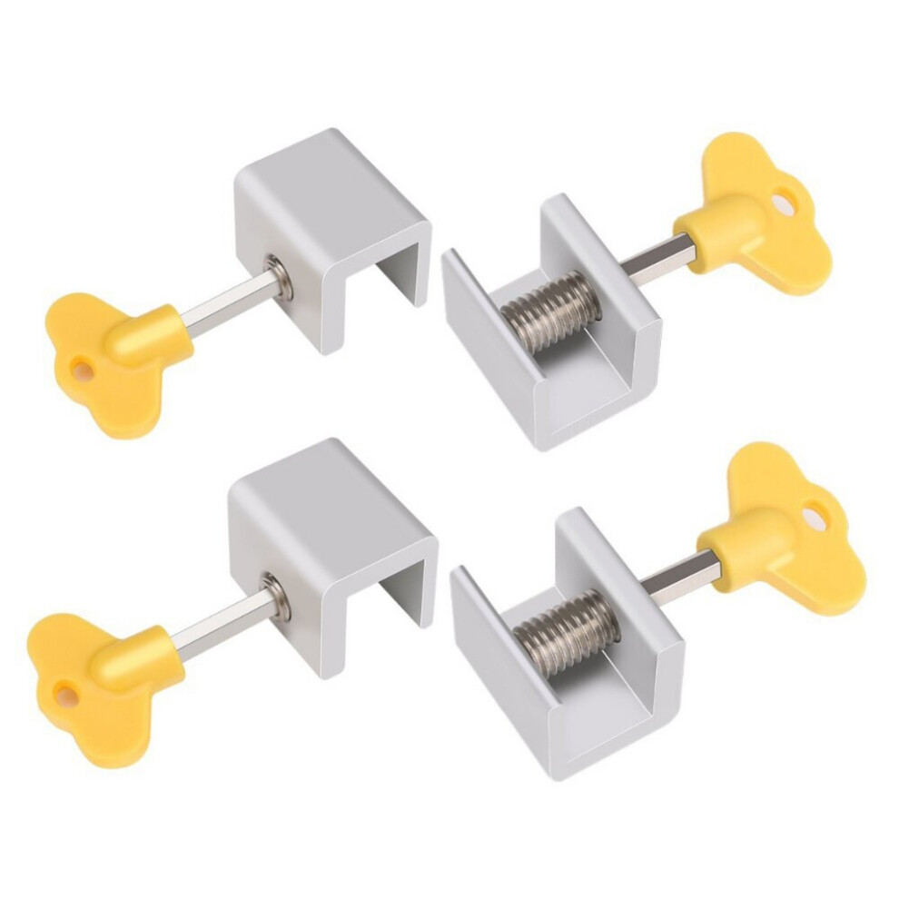 Door Window Sliding Sash Lock Stopper Hardware Limiter Window Lock Translation Screen Lock Child Tools Cabinet Locks-image-OPC-PBNM765-NEW