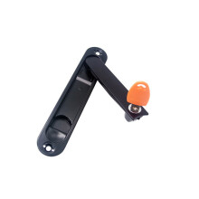 Window door lock Sliding Screen window anti-theft Locks Concealed Handle Cabinet Drawer Hidden Buckle Sliding Door Pull Hardware