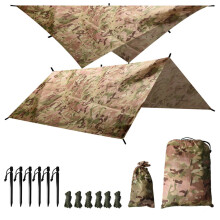 Waterproof Sunshade Camping Tent Awning Canopy Hiking Sun Shelter Outdoor Rest Tarp Camping Hiking Yard Sail Awning