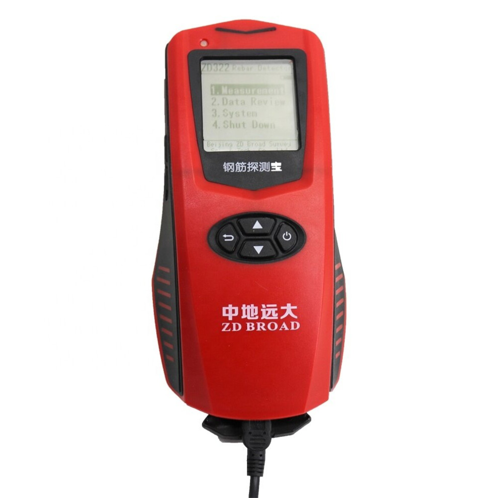 Zd322 Lcd Display Handheld Rebar Detector Concrete Reinforcement Rebar Locator Detector 5063131267358