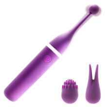 G-Spot Vibrators for Women 3 Caps Replacement Lick Clitoris Stimulator Nipple Massager Female Masturbator Sex Toys for Adults