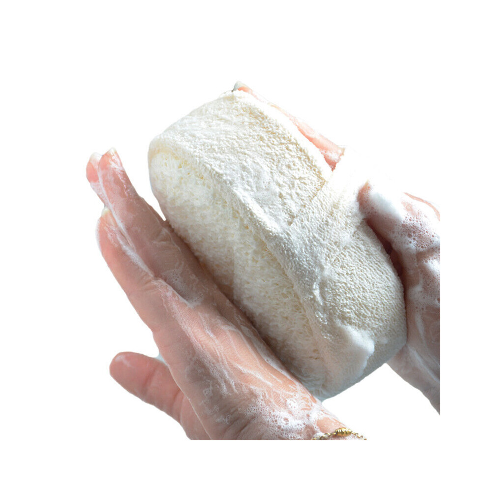 Wejoy Natural Loofah Sponge Body Scrub Bath Exfoliating Wisp For Body Luffa Back Scrubber Cellulite Washclothes Shower Accessories
