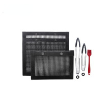 Teflo High Temperature Resistant Mesh Grilling Bag BBQ Non Stick Mesh Grilling Bag