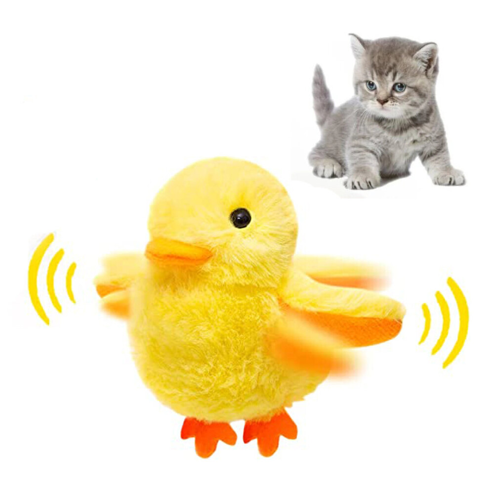 Cat Toys Rechargeable Flapping Duck Sandpiper