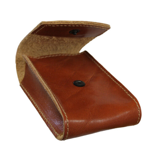 Budweiser Tan Leather Cigarette Packet Holder 1