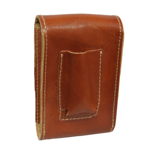 Budweiser Tan Leather Cigarette Packet Holder 2