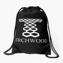 Torchwood Soccer Sport Drawstring Backpack - Lightweight, Water-Resistant Gym/School Bag with Adjustable Straps, Foldable & Durable