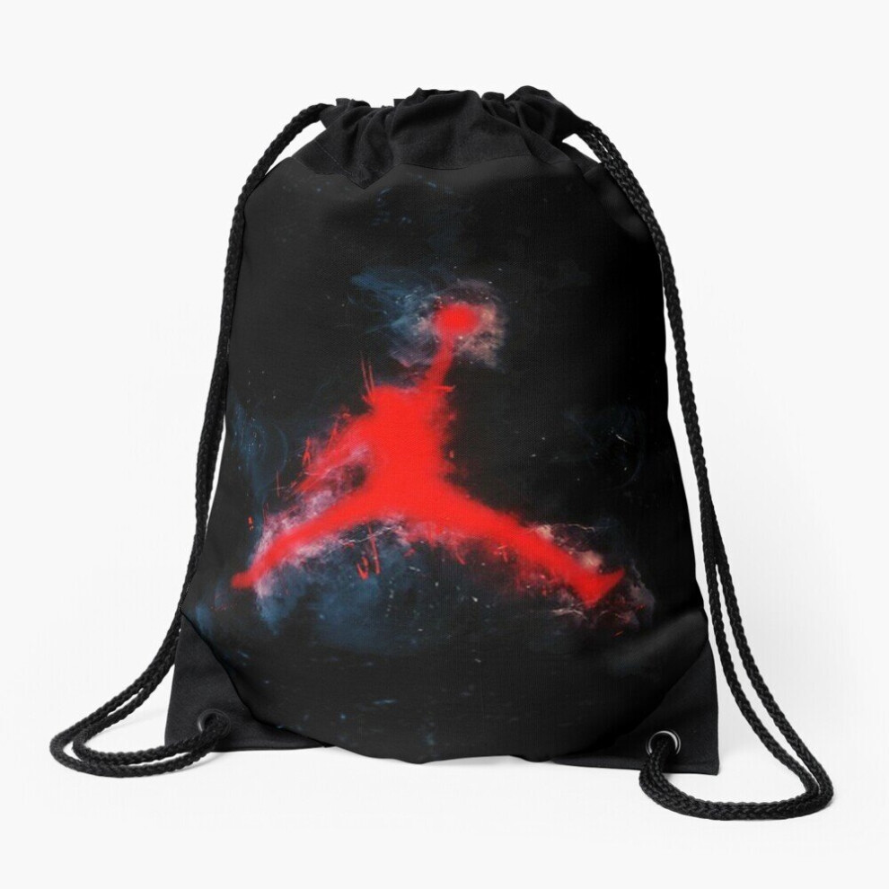 Famgem Drawstring Bag Michael Jordan 23 Sport Gym Shoe Backpack