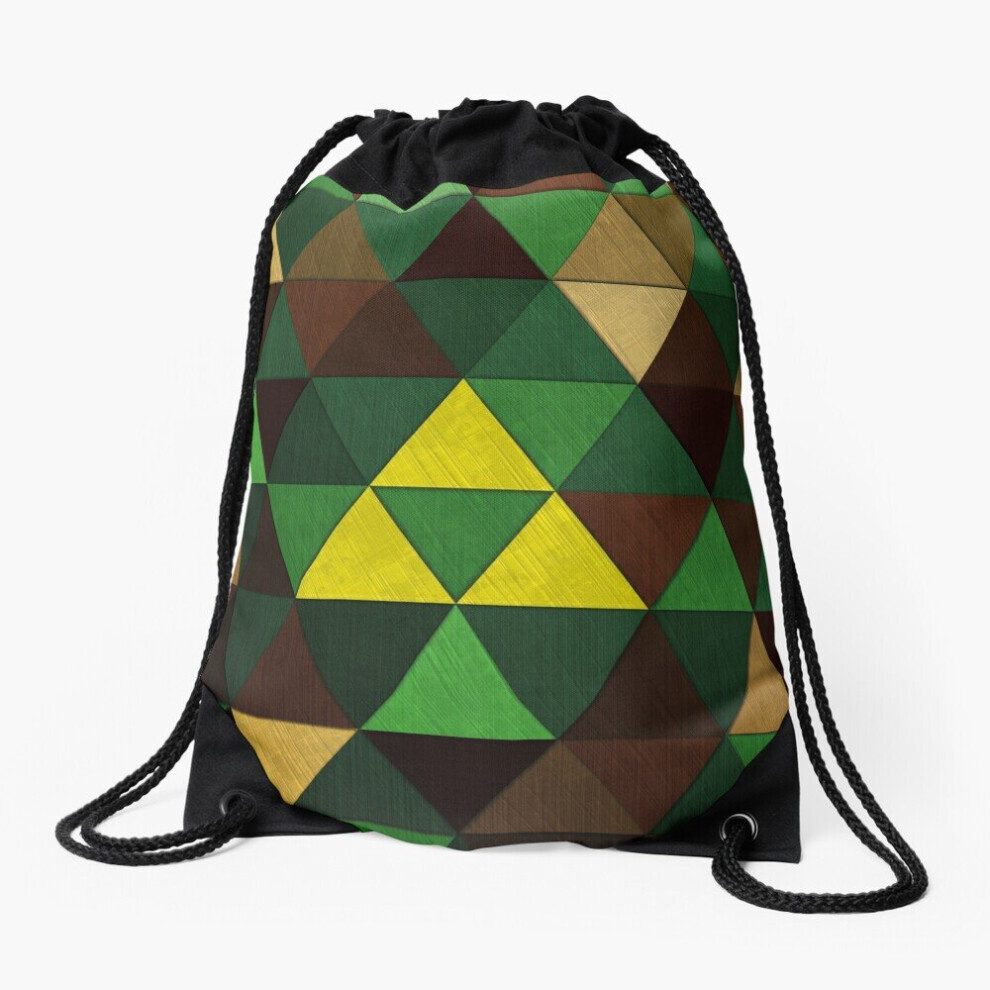 Drawstring Bag Triforce Quest Sport Gym Shoe Backpack