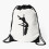 Drawstring Bag  Pole Dancing Design Sport Gym Shoe Backpack 1