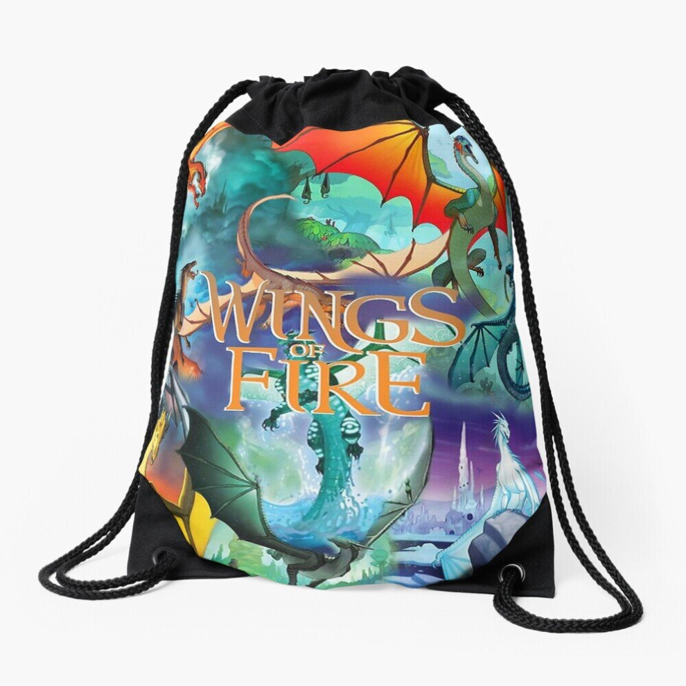 Drawstring Bag Wings of fire all dragon Series Sport Gym Shoe Backpack