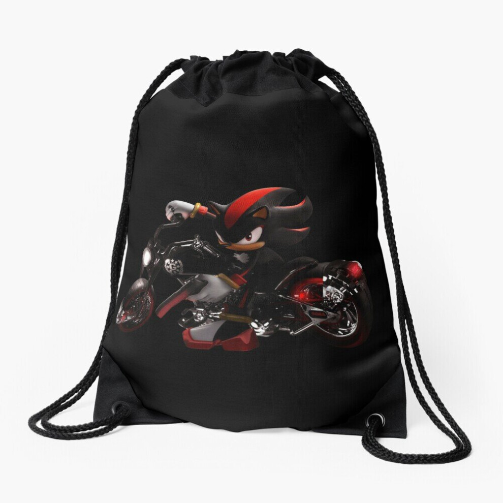 Drawstring Bag Shadow The Hedgehog Shadow Sport Gym Shoe Backpack