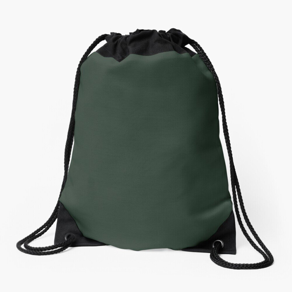 Drawstring Bag PLAIN SOLID BLACK LEATHER JACKET -MANY SHADES OF BLACK ON OZCUSHIONS Sport Gym Shoe Backpack