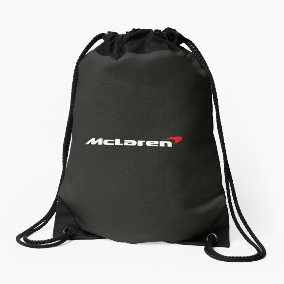 Famgem Drawstring Bag Mclaren Racing Logo Sport Gym Shoe Backpack
