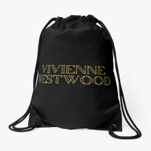 Drawstring Bag Vivienne Westwood Fashion Designer Sport Gym Shoe Backpack