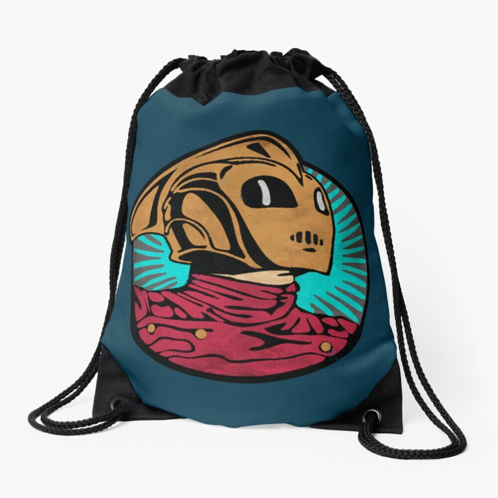 Drawstring Bag The Rocketeer    Sport Gym Shoe Backpack