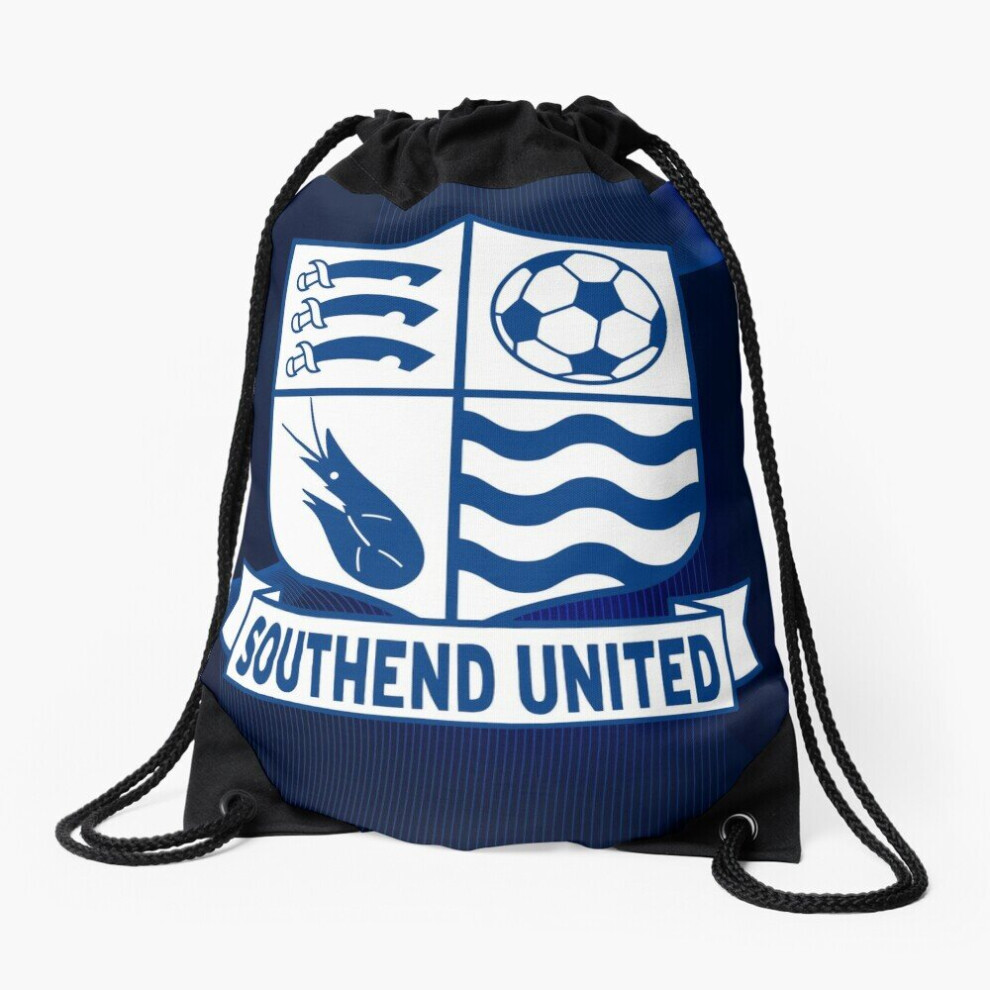 Drawstring Bag Southend United FC Sport Gym Shoe Backpack