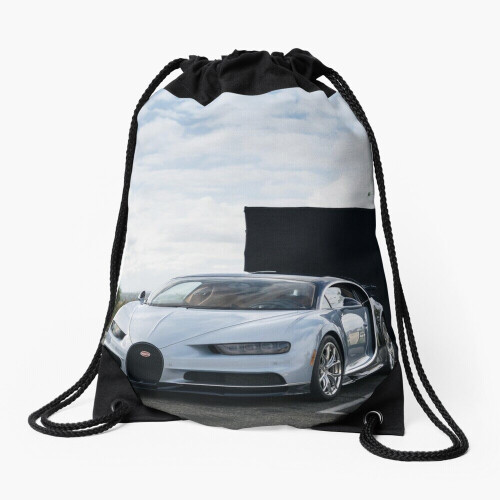 Drawstring Bag Bugatti Chiron Sport Gym Shoe Backpack