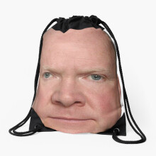 Drawstring Bag Phil Mitchell Sport Gym Shoe Backpack