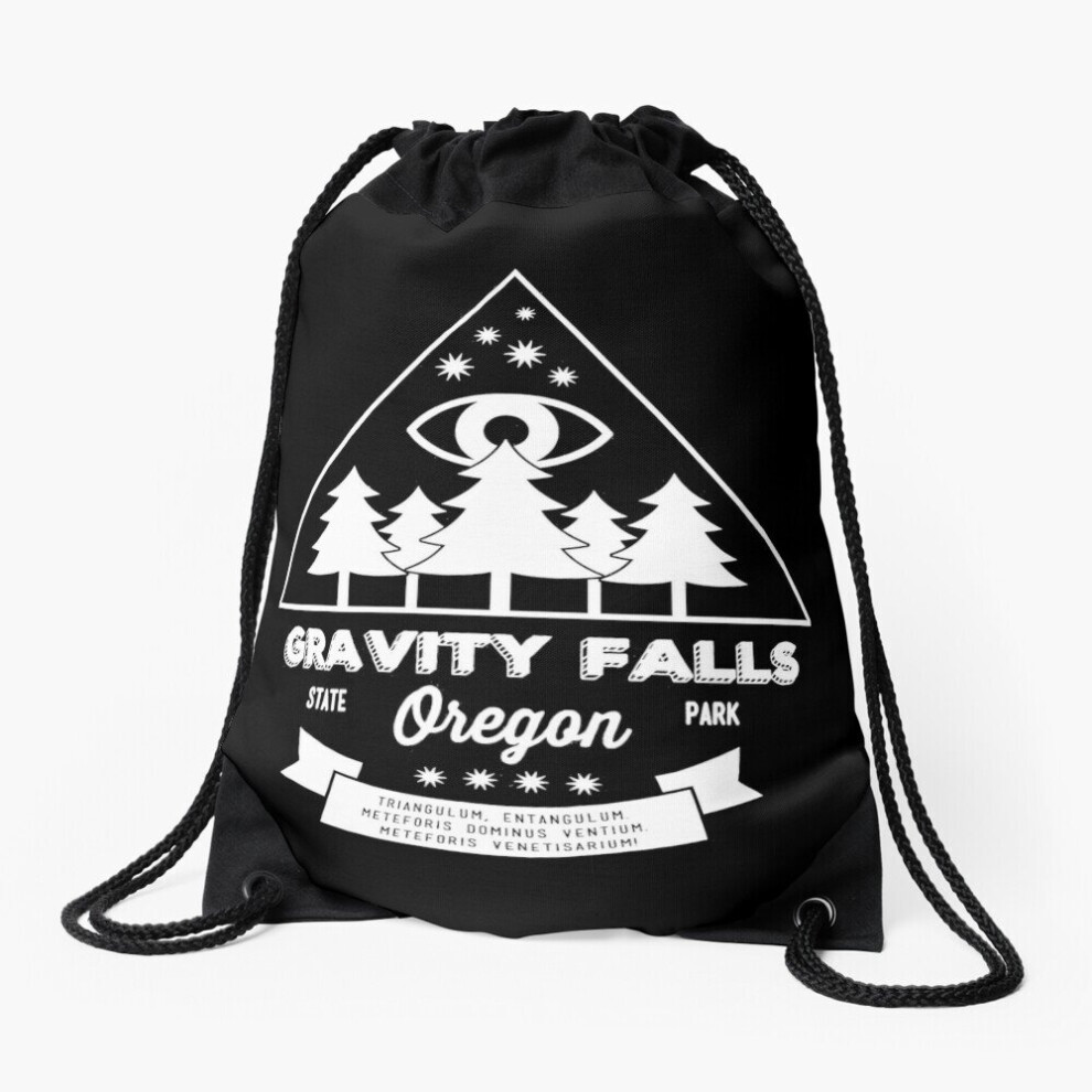 Drawstring Bag Gravity Falls, Visit Gravity Falls Sport Gym Shoe Backpack