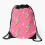 Drawstring Bag Lightning bolt thunder flash preppy pink Sport Gym Shoe Backpack 1