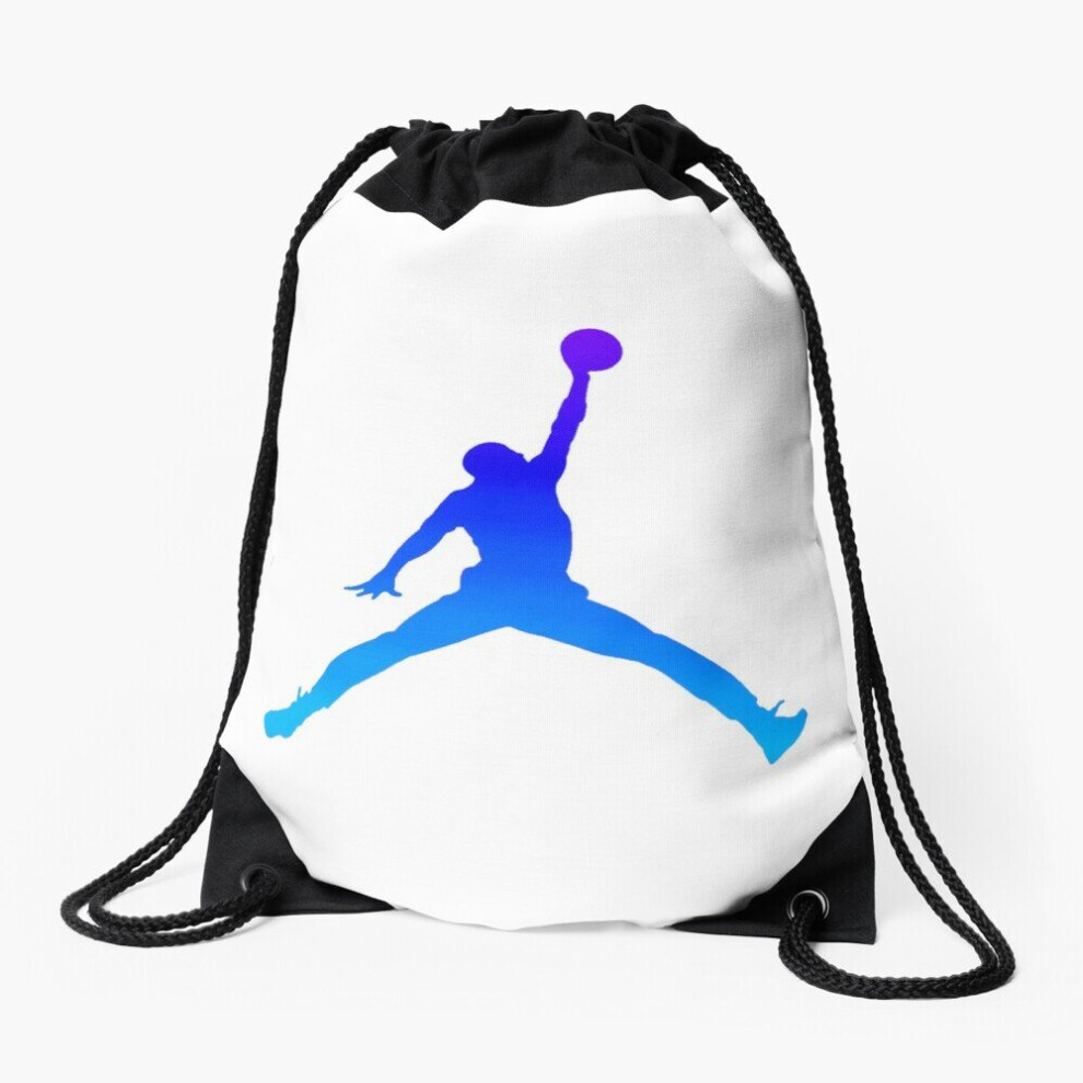 Drawstring Bag Jordan Jumpman Sport Gym Shoe Backpack