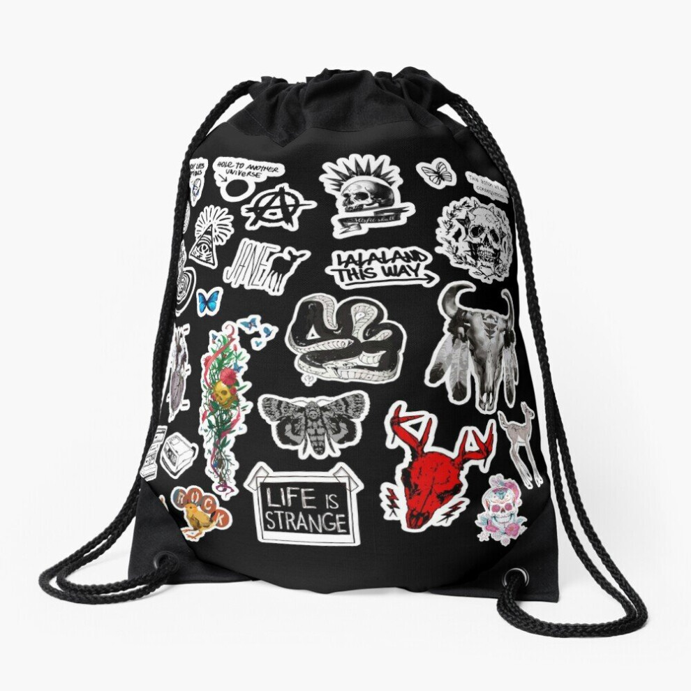 Drawstring Bag Life is Strange Pack Sport Gym Shoe Backpack