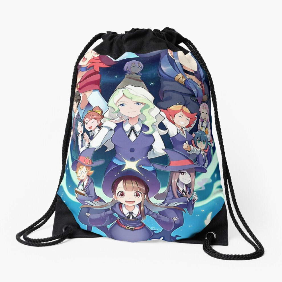 Drawstring Bag Little Witch Academia Anime   Sport Gym Shoe Backpack