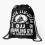 Drawstring Bag Gracie Jiu Jitsu Sport Gym Shoe Backpack 1