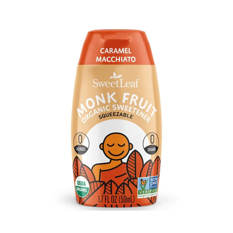 (Caramel Macchiato) SweetLeaf 1.7oz Monk Fruit