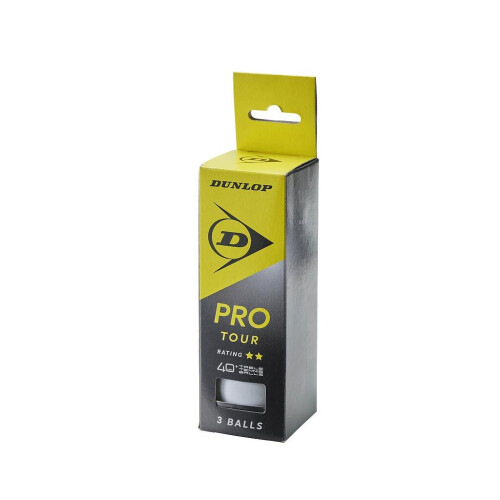 Dunlop Dunlop 40+ Pro Tour TT Balls - Pk3
