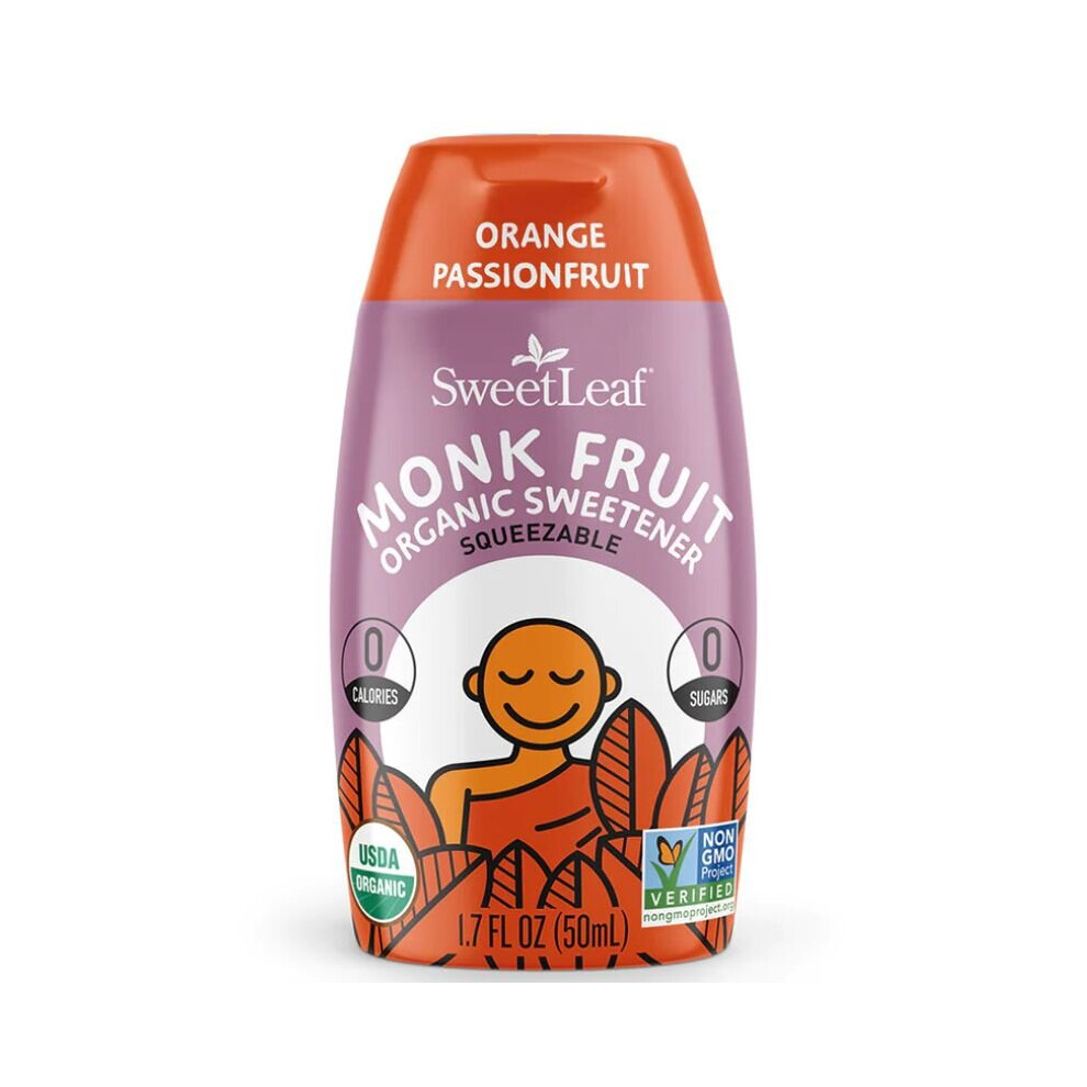 (Orange Passion) SweetLeaf 1.7oz Monk Fruit