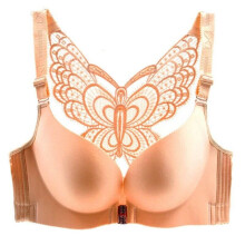 (  Skin,   38D) Secrets Comfort Rose Bra Floral Secrets No Wire Bra