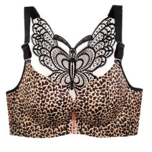 (  Golden leopard,   36D) Secrets Comfort Rose Bra Floral Secrets No Wire Bra