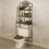 retro multilayer toilet rack toilet toilet shelving 1