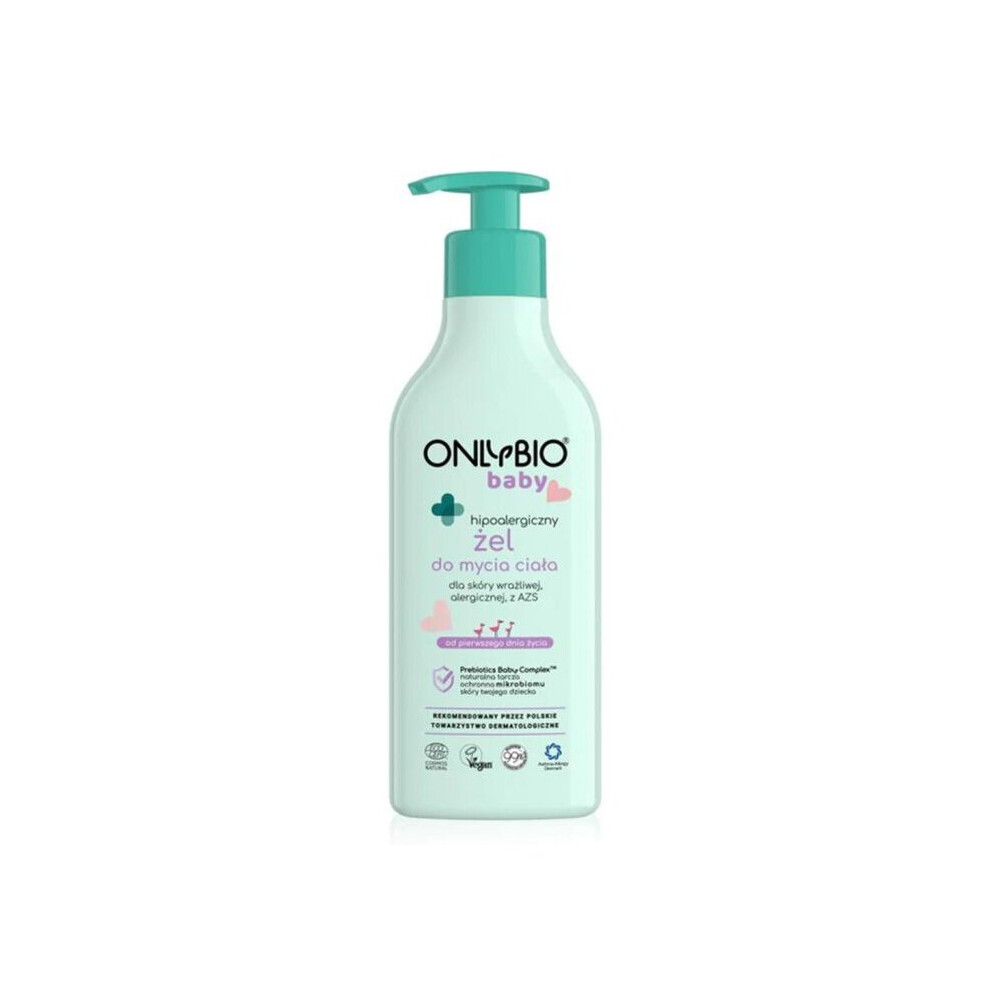 OnlyBio Baby Hypoallergenic Body Wash Gel For Newborn's Sensitive
