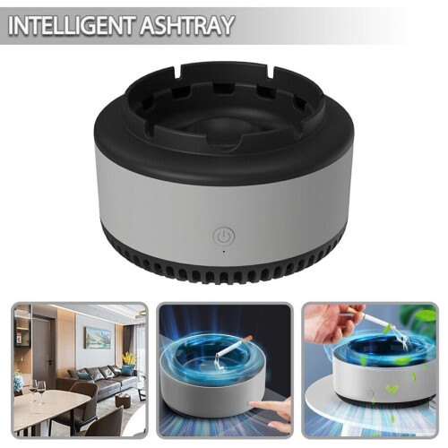 Smokeless Air Purifier Filter Ashtray 2