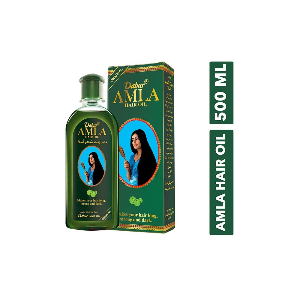 Green Dabur Amla Hair Oil 500Ml