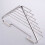 NES Home Bathroom Wall Mounted Corner Stainless Steel Caddy Storage Shelf Rack Basket 1