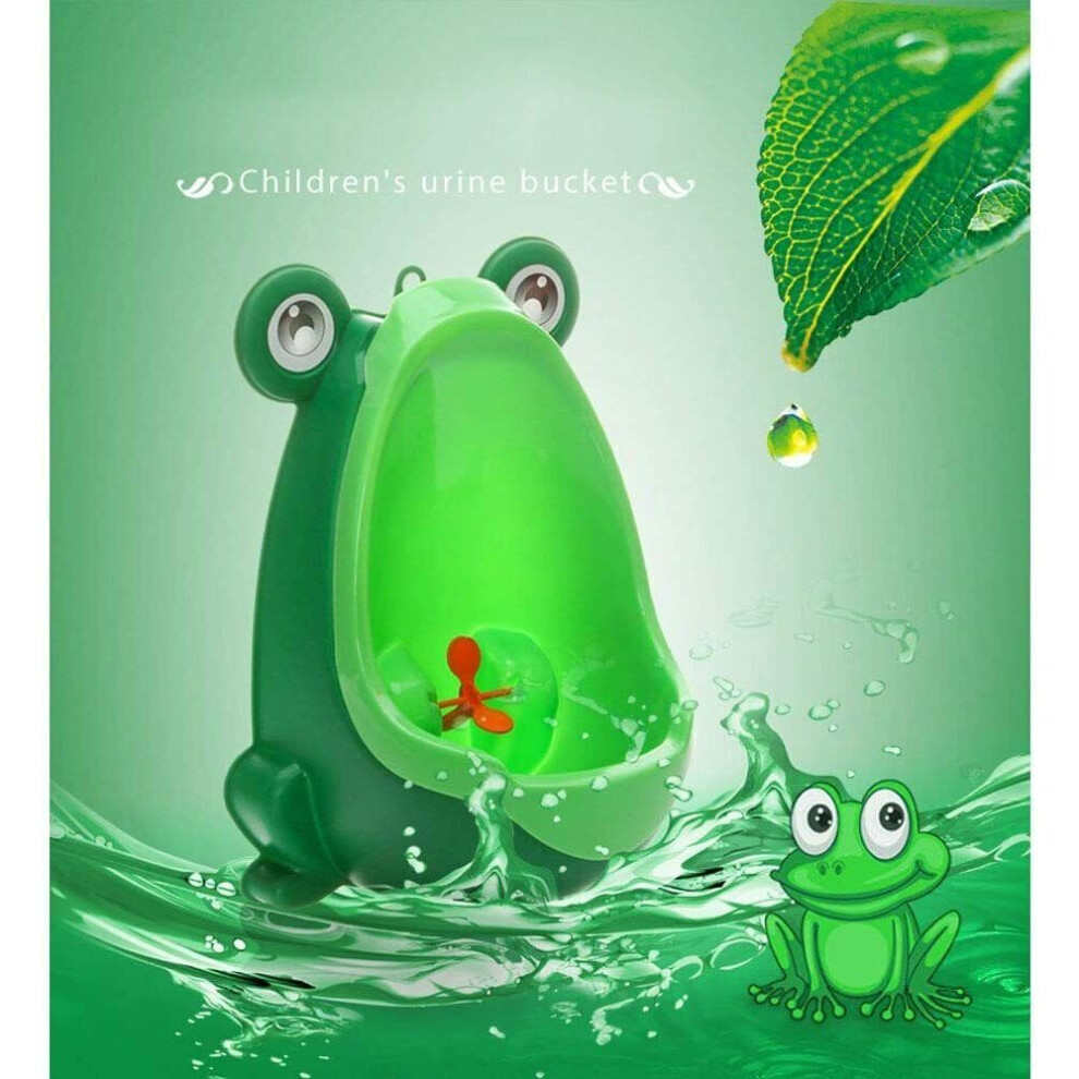 Frog Children Potty Toilet Training Urinal For Bathroom Boys Pee Trainer Green Srj Star