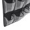 Living And Home 24 Pocket Fabric Door Hanging Storage Bag Black 6
